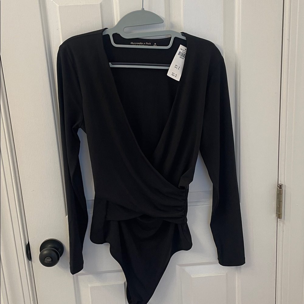 Abercrombie & Fitch Soft Black Bodysuit